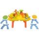 boppi® Castle Childrens Sand and Water Table with 12 Play Accessories & 2 Stools