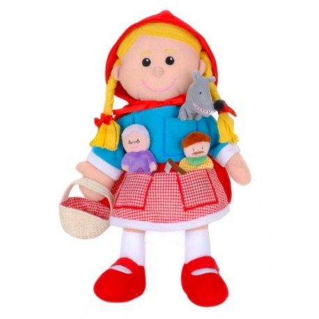 Red Riding Hood Hand and Finger Puppet Set