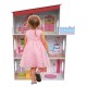 Kiddi Style Wooden Tall Classic Mansion Doll House with Furniture
