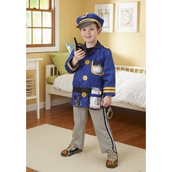 Melissa & Doug Police Officer Role Play Costume Dress