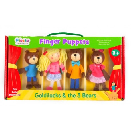 Goldilocks Finger Puppet Set
