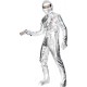 Smiffy's Adult men's Spaceman Costume, Jumpsuit, Hood, Gloves and Boot Covers, Troops, Serious Fun, Size M, 30821