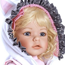 Adora Toddler Doll 20 Lifelike Realistic Weighted Doll Gift Set for Children 6+ Huggable Vinyl Cuddly Soft Body Toy The Cat's M
