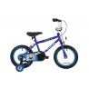 Sonic Rascal Kids' Kids Bike Blue 1 speed colour cordinated spoked wheels fully enclosed chainguard and easy reach brakes