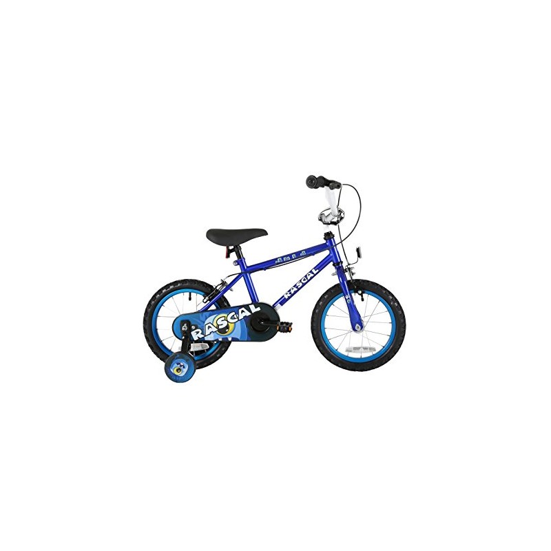 Sonic Rascal Kids' Kids Bike Blue 1 speed colour cordinated spoked ...