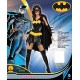 Rubie's Official Women's Costume Batgirl (Dress with Cape, Gauntlets, Vinyl Mask, Vinyl Belt and Boot Warmers)