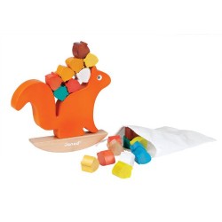 Janod Nutty The Squirrel Balance Game