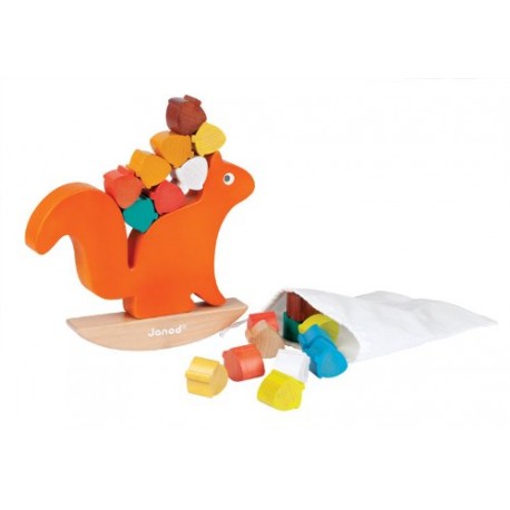 Janod Nutty The Squirrel Balance Game