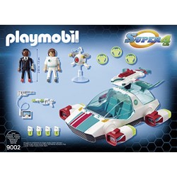 Playmobil 9002 Super 4 FulguriX with Agent Gene