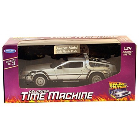Welly 09066 Back to The Future 1 DeLorean Time Machine Toy