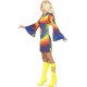 Smiffy's Adult Women's 1960's Tie Dye Costume, Dress, 60's Groovy Baby, Serious Fun, Size