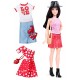 Barbie DTF03 Fashionistas Pizza Pizzazz Doll