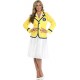 Smiffy's Adult Women's Holiday Rep Female Costume, Jacket and Pleated Skirt, Icons and Idols, Serious Fun, Size