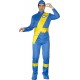 Smiffy's Men's Thunderbirds Virgil Costume, Jumpsuit, Hat, Boot Covers & Sash, Size