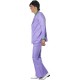 Smiffy's Adult men's Levender 1970's Suit Costume, Jacket With Mock Shirt and Waistcoat and trousers, 70 Disco, Serious Fun, Siz