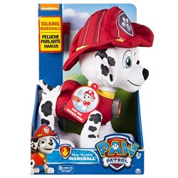 Paw Patrol 6033368 Real Talking Plush Marshall Playset