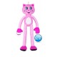 Stretchkins Light Up Cat Plush Toy (Pink)