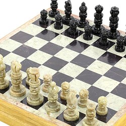 Rajasthan Stone Art Unique Chess Sets and Board Size