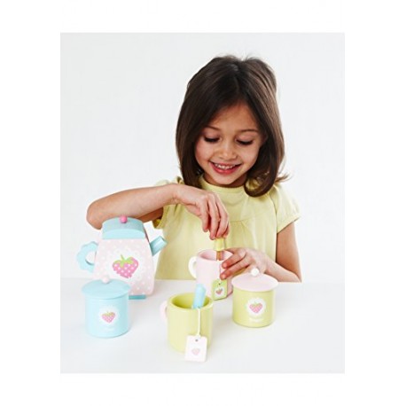 Early Learning Centre 135584 Wooden Teatime Set