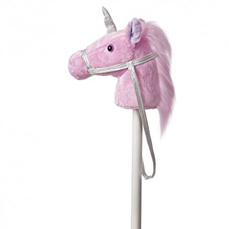 Aurora World Giddy Up Fantasy Unicorn Plush Toy (Pink/Purple/White)