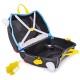 Trunki Pedro the Pirate Ship Ride and Carry On Suitcase Children's Luggage, 46 cm, 18 L, Black