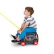 Trunki Pedro the Pirate Ship Ride and Carry On Suitcase Children's Luggage, 46 cm, 18 L, Black