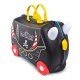 Trunki Pedro the Pirate Ship Ride and Carry On Suitcase Children's Luggage, 46 cm, 18 L, Black
