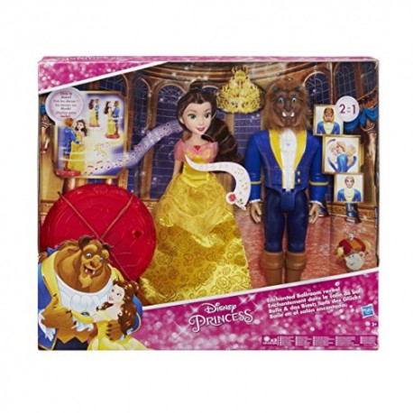 DISNEY PRINCESS C0543EU40 Enchanted Ballroom Reveal Playset