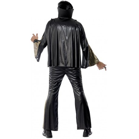 Smiffy's Men's Elvis Costume, Shirt, Trousers, Cape & Belt, Size