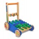 Melissa & Doug Deluxe Chomp and Clack Alligator Wooden Push Toy and Activity Walker