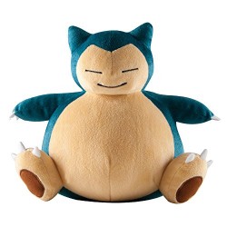 Pokemon T18763D1SNORLAX Snorlax Plush Toy, Large, 10