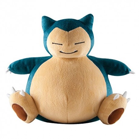 Pokemon T18763D1SNORLAX Snorlax Plush Toy, Large, 10