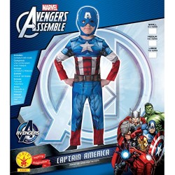 Rubie's Official Marvel Avengers Assemble Captain America Classic, Children Costume