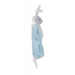 Jura Toys K969565 Kaloo Plume Aqua Doudou Rabbit Toy