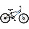 Flite Punisher Kids' Freestyle Bike Black/Multicolour, 11 inch steel frame, 1 speed 360 degrees rotor
