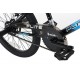 Flite Punisher Kids' Freestyle Bike Black/Multicolour, 11 inch steel frame, 1 speed 360 degrees rotor
