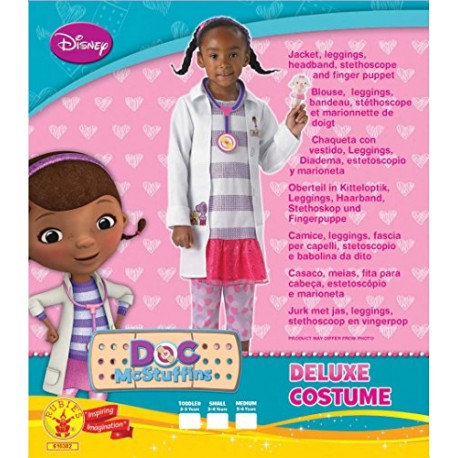 Rubie's Official Deluxe Doctor McStuffin, Child Costume