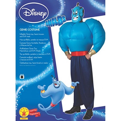 Rubie's Official Adult's Genie, Aladdin Inflate Torso Costume