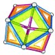 Geomag Glitter Panels Set (44