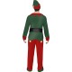 Smiffy's Adult Men's Elf Costume, Top, trousers, Hat and Belt, Elf, Christmas, Size M, 31993
