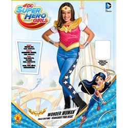 Rubie's Official Girl's Dc Super Hero Wonder Woman Costume