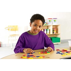 Learning Resources Plastic Pattern Blocks 0.5cm