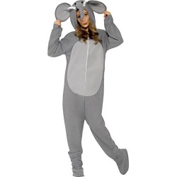 Smiffy's Adult Unisex Elephant Costume, All In One Jumpsuit, Size