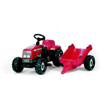 Rolly Toys Rolly Kid Massey Ferguson Tractor and Trailer