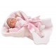 Arias 60134 Beautiful Crying Baby Doll on A Soft Blanket