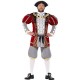 Smiffy's Adult Men's Henry VIII Deluxe Costume, Jacket and trousers, Tales of Old England, Serious Fun, Size L, 43431