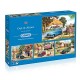 Gibsons Out and About Jigsaw Puzzles (4 x 500 Pieces)