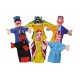Simba 104586784 Punch and Judy Hand Puppet Set (6