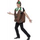 Smiffy's Men's Christmas Pudding Costume, Tabard & Hat, One Size, Colour
