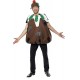 Smiffy's Men's Christmas Pudding Costume, Tabard & Hat, One Size, Colour